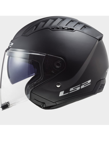 Casco Jet Ls2 OF600 COPTER II Nero Opaco