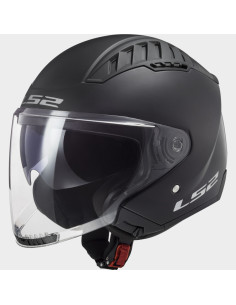 Casco Jet Ls2 OF600 COPTER II Nero Opaco 2
