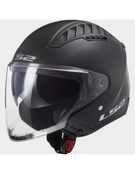 Casco Jet Ls2 OF600 COPTER II Nero Opaco
