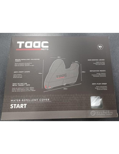 Telo Copri Scooter / Moto TAAC START Grigio TG. L