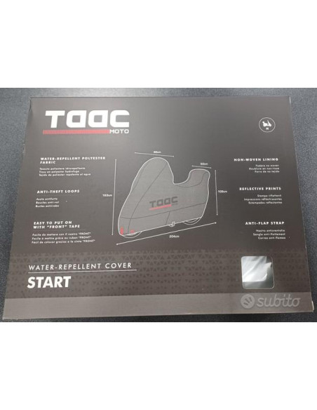 Telo Copri Scooter / Moto TAAC START Grigio TG. L