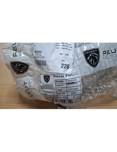 Faro anteriore originale Peugeot Tweet FL 50 / 125 / 200