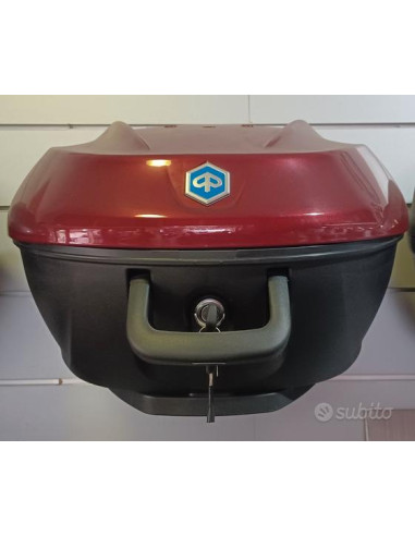 Bauletto Piaggio Beverly 300 / 350 Rosso Must  880/A