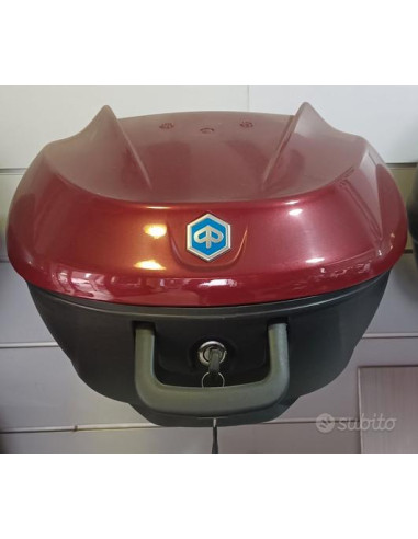 Bauletto Piaggio Beverly 300 / 350 Rosso Must  880/A