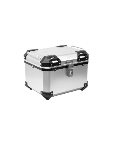 Bauletto con Piastra Universale in Abs colore Alluminio 30 LT
