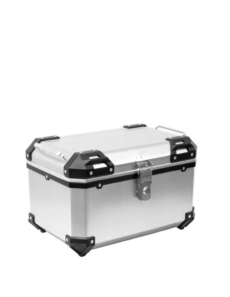 Bauletto con Piastra Universale in Abs colore Alluminio 52 LT
