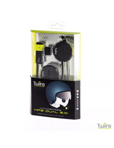 Interfono Bluetooth Twiins Handsfree 5.0 HF2