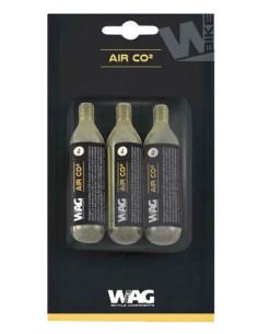 KIT 3 Bombolette con filetto 16 gr CO2 per ripariazione pneumatici gomme Tubeless