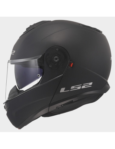 Casco Modulare P/J Ls2 FF908 STROBE II Solid Nero Opaco