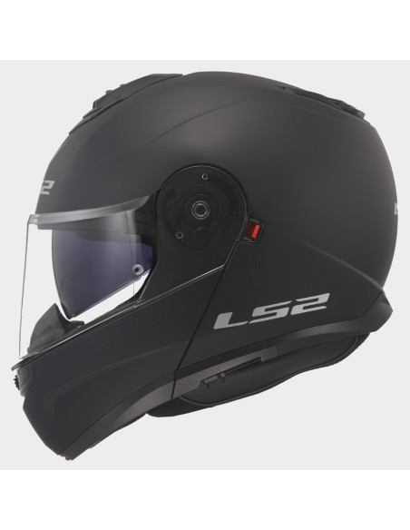 Casco Modulare P/J Ls2 FF908 STROBE II Solid Nero Opaco