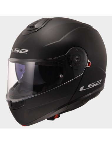 Casco Modulare P/J Ls2 FF908 STROBE II Solid Nero Opaco