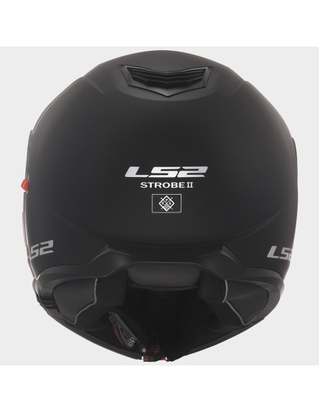 Casco Modulare P/J Ls2 FF908 STROBE II Solid Nero Opaco