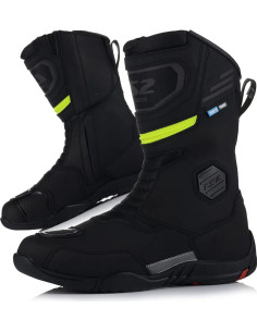Stivale moto LS2 Goby WP impermeabile Nero/Giallo 2