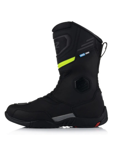 Goby Stivale moto impermeabile WP Nero H-V Giallo