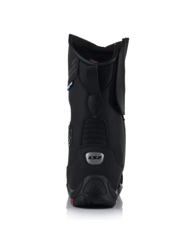 Goby Stivale moto impermeabile WP Nero H-V Giallo