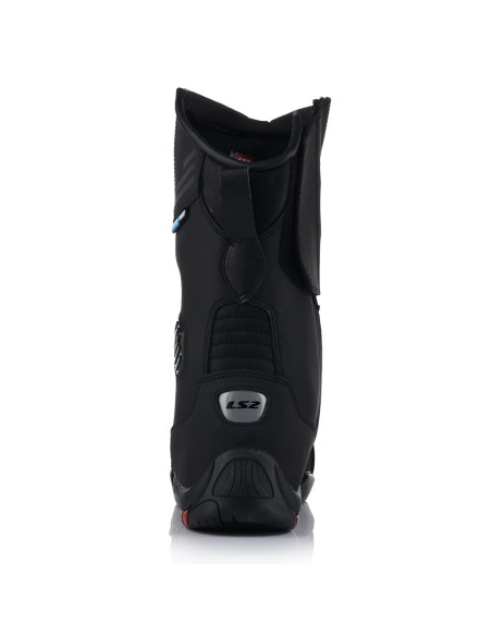 Goby Stivale moto impermeabile WP Nero H-V Giallo
