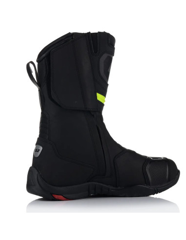 Goby Stivale moto impermeabile WP Nero H-V Giallo