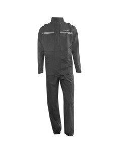 E34 Set antipioggia Sportivo Nero
