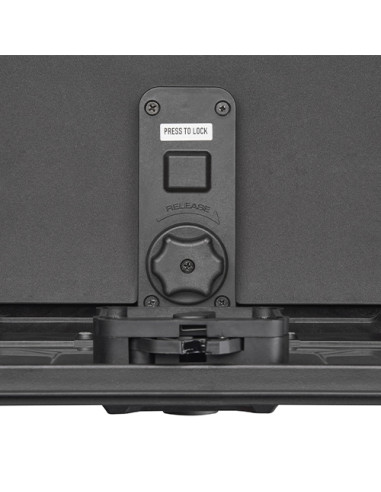 Bauletto Givi Alpina Black Line Alluminio Nero