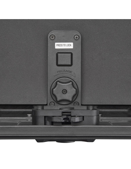 Bauletto Givi Alpina Black Line Alluminio Nero