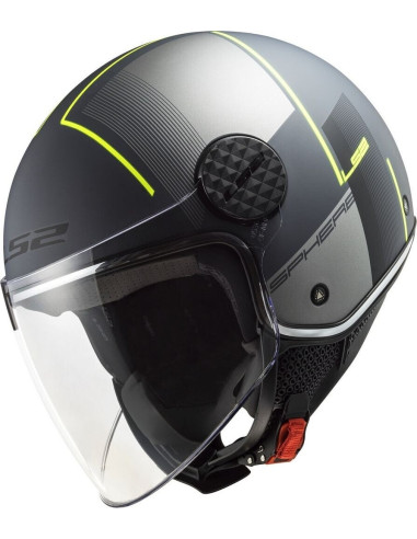 Casco LS2 Sphere LUX II Firm Matt Black/Titanium