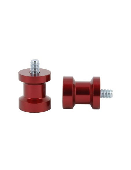 Nottolini cavalletto M6x1 alluminio rosso Sifam