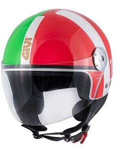 CASCO JET GIVI 10.7 Mini-j Concept Italia Tricolore