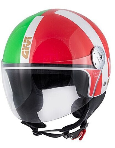 CASCO JET GIVI 10.7 Mini-j Concept Italia Tricolore