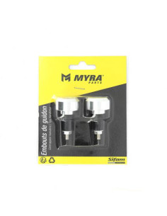 Contrappesi Manubrio 17 mm colore alluminio anodizzato 2