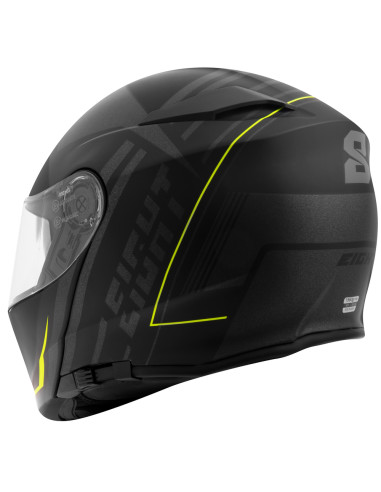 Casco Modulare S550 Nero Giallo
