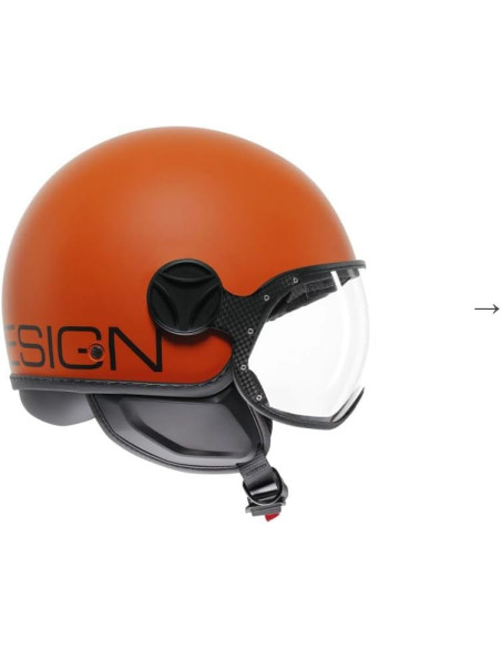 Casco FGTR CLASSIC Mono E2206 Arancione opaco / nero