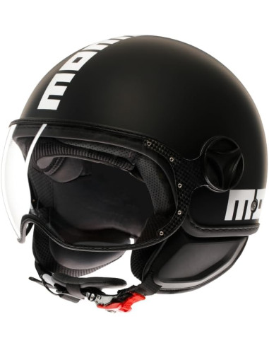 Casco FGTR CLASSIC Mono E2206 Nero opaco / bianco