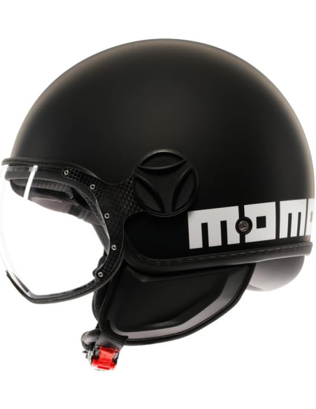 Casco FGTR CLASSIC Mono E2206 Nero opaco / bianco