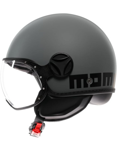 Casco FGTR CLASSIC Mono E2206 Grigio opaco / nero
