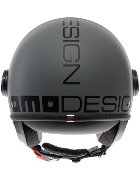 Casco FGTR CLASSIC Mono E2206 Grigio opaco / nero