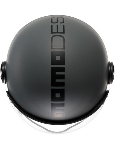Casco FGTR CLASSIC Mono E2206 Grigio opaco / nero