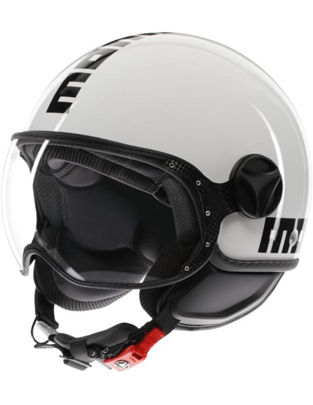 Casco FGTR CLASSIC Mono E2206 Bianco lucido / nero