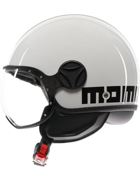Casco FGTR CLASSIC Mono E2206 Bianco lucido / nero