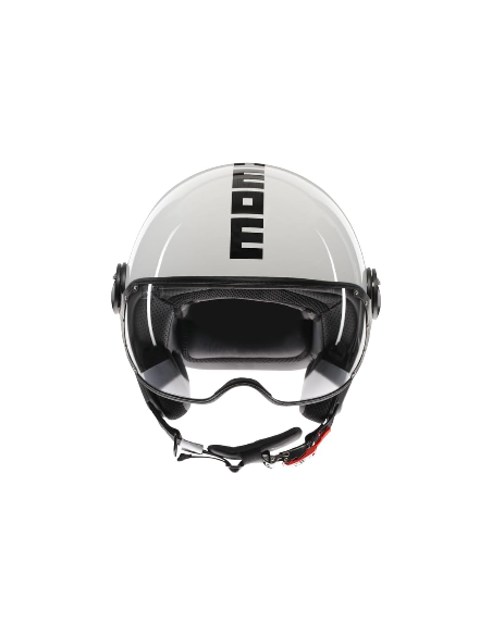 Casco FGTR CLASSIC Mono E2206 Bianco lucido / nero