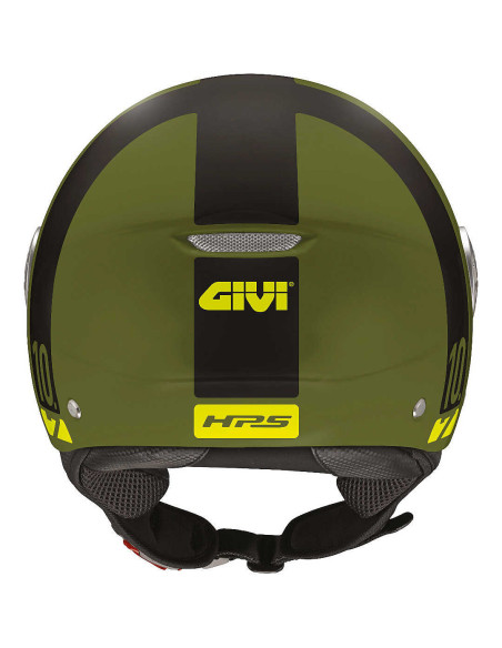 CASCO GIVI 10.7 Mini-j Concept Nero Opaco / Verde