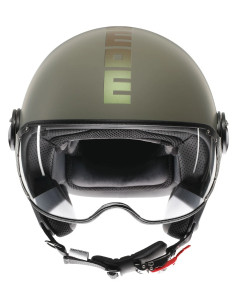 Casco FGTR CLASSIC Flip E2206 Verde opaco / bronzo