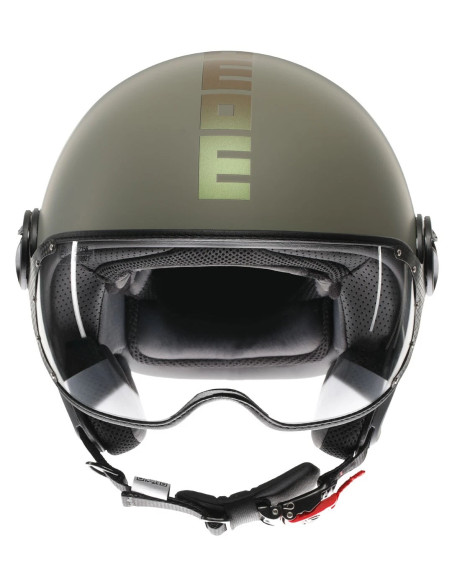 Casco FGTR CLASSIC Flip E2206 Verde opaco / bronzo