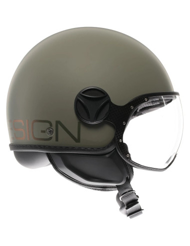Casco FGTR CLASSIC Flip E2206 Verde opaco / bronzo