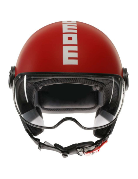 Casco FGTR CLASSIC Candy E2206 Rosso opaco / bianco