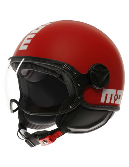 Casco FGTR CLASSIC Candy E2206 Rosso opaco / bianco