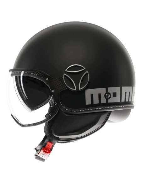 Casco FGTR EVO Mono E2206 Nero opaco / silver