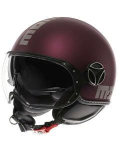 Casco FGTR EVO Mono E2206 Amarena opaco / silver 2