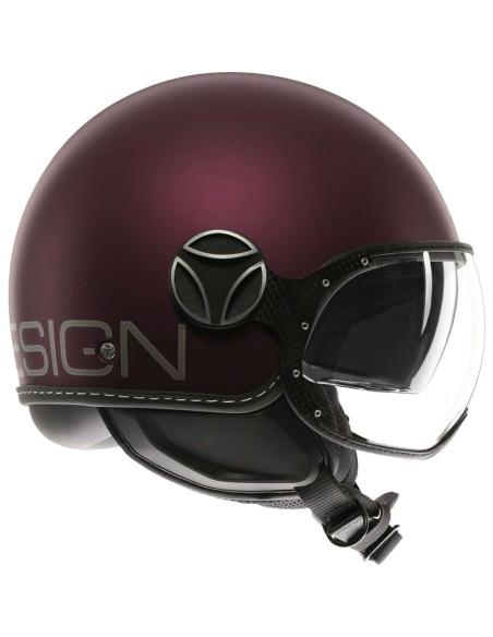 Casco FGTR EVO Mono E2206 Amarena opaco / silver