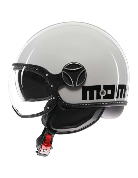 Casco FGTR EVO Mono E2206 Bianco quarzo lucido / nero