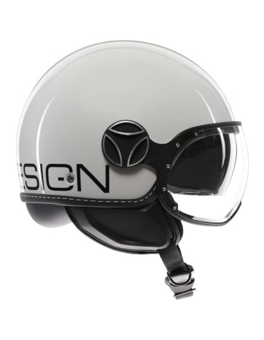 Casco FGTR EVO Mono E2206 Bianco quarzo lucido / nero